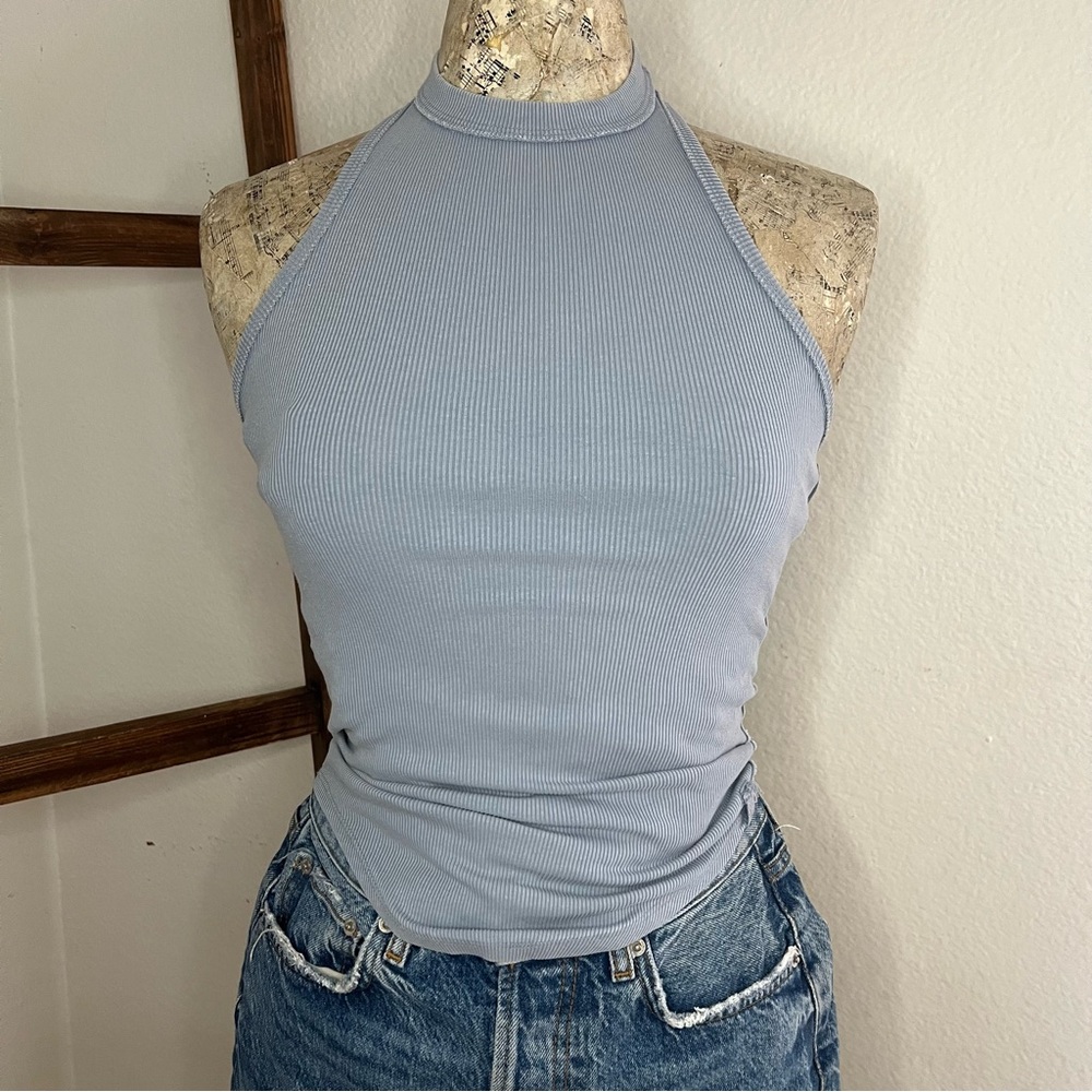 We the free | Free People Halter Neck Ribbed Top Women's Size XS & L